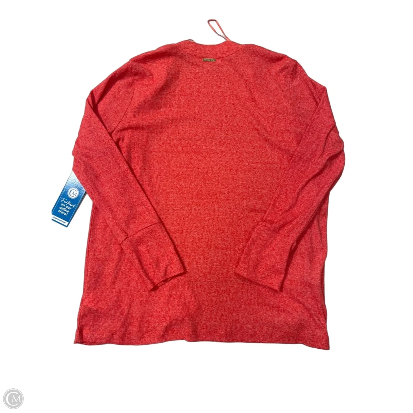 Cardigan By Michael By Michael Kors In Red, Size: Xl