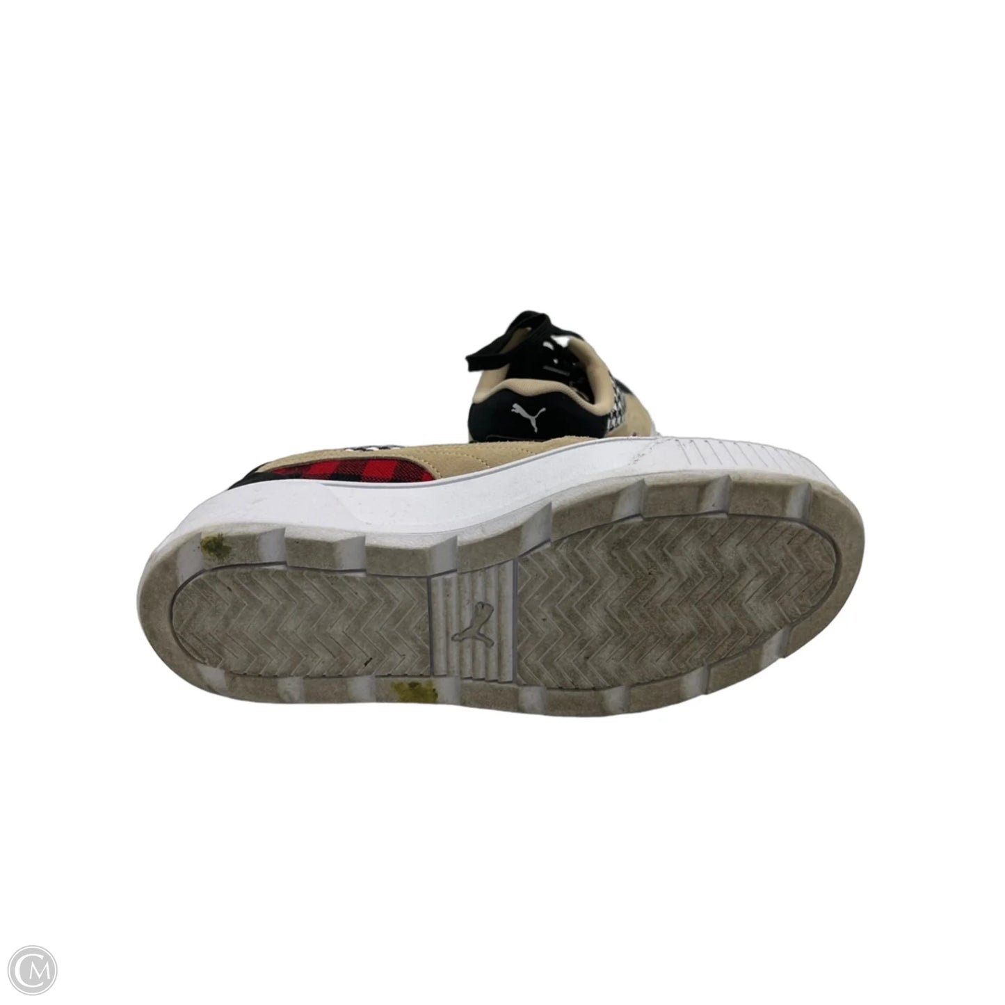 Shoes Athletic By Puma In Black & Red, Size: 9