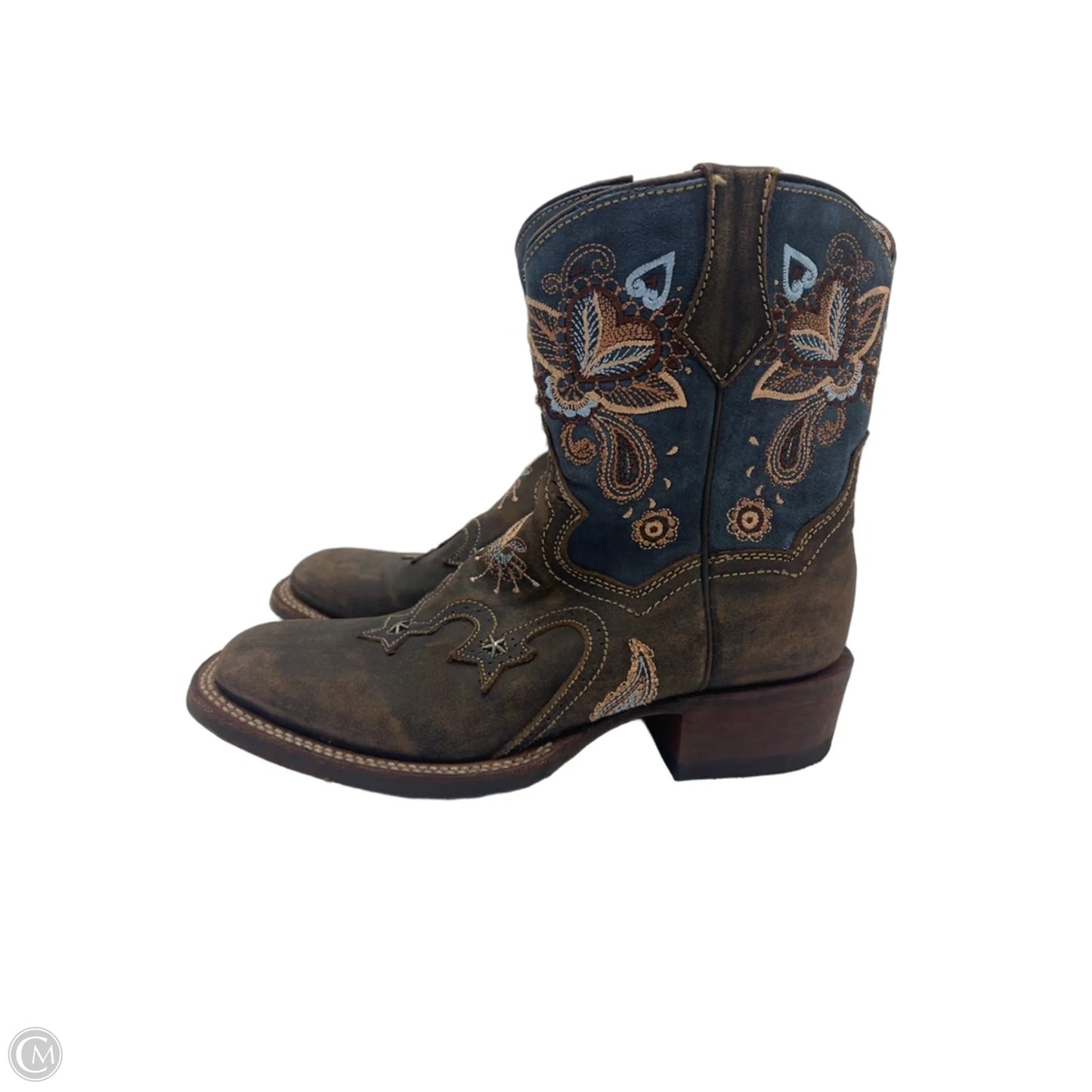 Boots Western By Dan Post In Brown, Size: 7