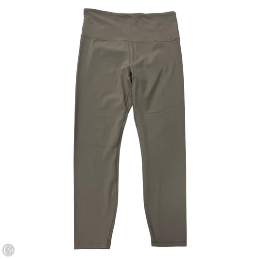 Athletic Leggings By Athleta In Tan, Size: M