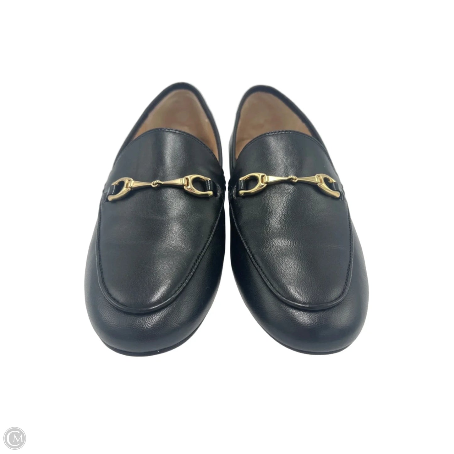 Shoes Designer By Coach In Black & Gold, Size: 5.5