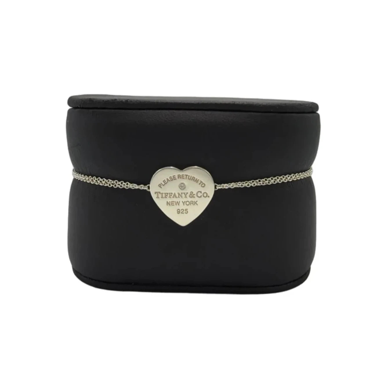 Tiffany & Company Heart Tag with Diamond 4MM Luxury Bracelet