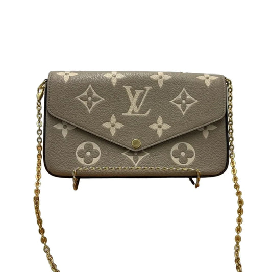 Louis Vuitton Pouchette Felicie Empreinte Luxury Handbag