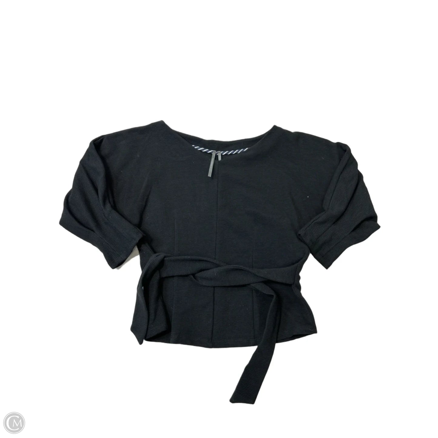 Top 3/4 Sleeve By Anthropologie In Black, Size: Xs