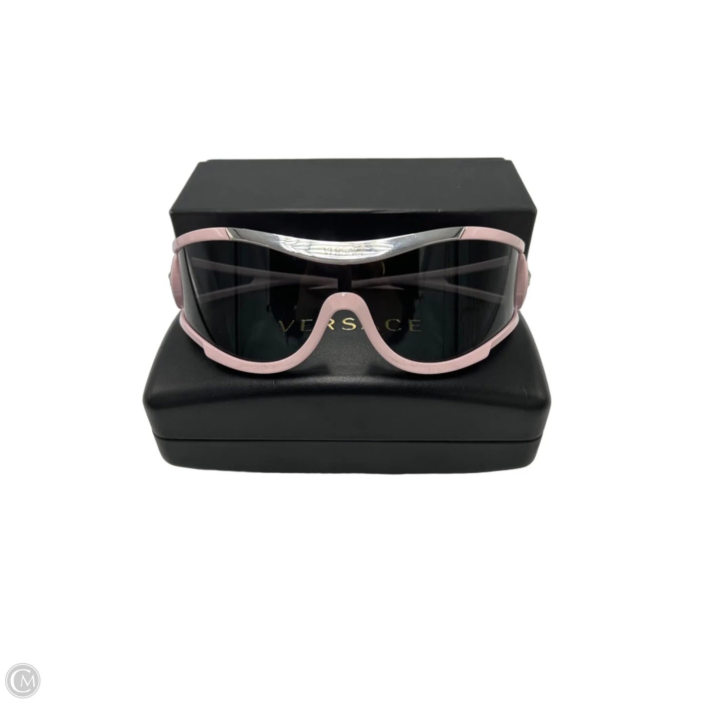 Versace Medusa Medallion Shield Luxury Sunglasses