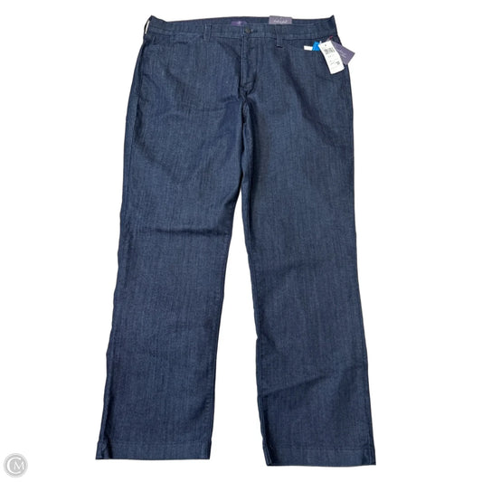 New! Jeans Boot Cut By Not Your Daughters Jeans In Blue Denim, Size: 18
