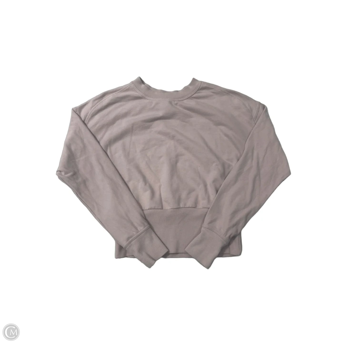 Athletic Top Long Sleeve Crewneck By Athleta In Pink, Size: Sp