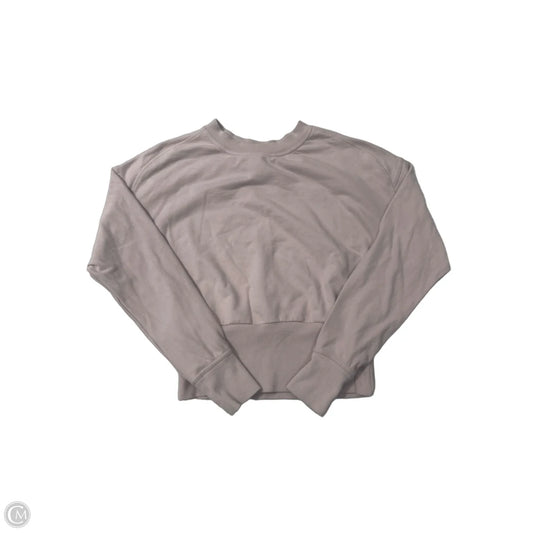 Athletic Top Long Sleeve Crewneck By Athleta In Pink, Size: Sp