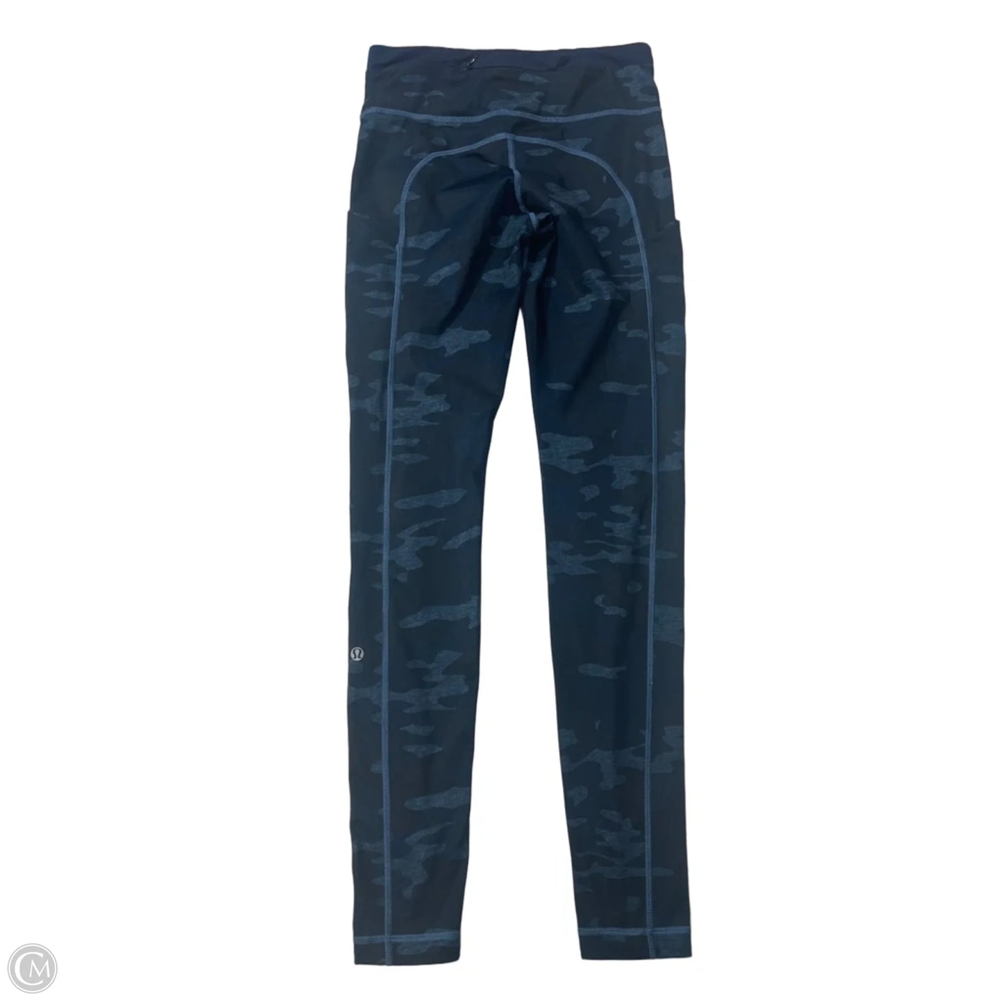 Athletic Leggings By Lululemon In Camouflage Print, Size: S