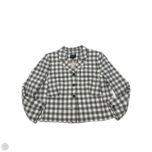 Blazer By J. Crew In Black & White, Size: M