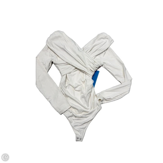 Bodysuit By Abercrombie And Fitch In Cream, Size: S