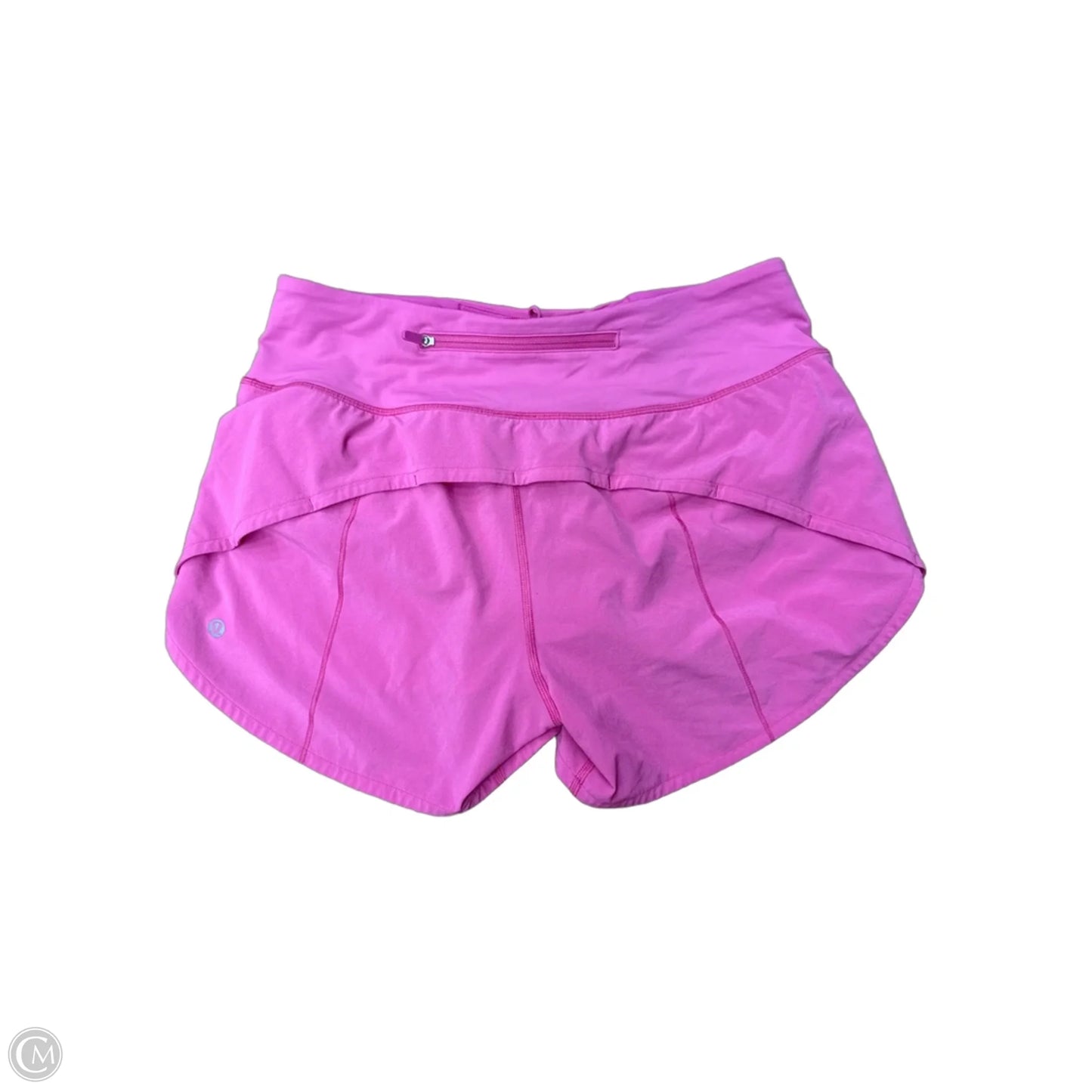 Athletic Shorts By Lululemon In Pink, Size: S