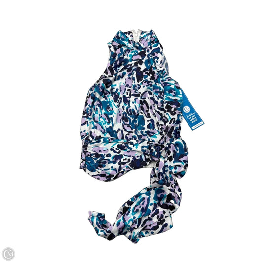 Top Sleeveless By White House Black Market In Blue & Purple, Size: Xs