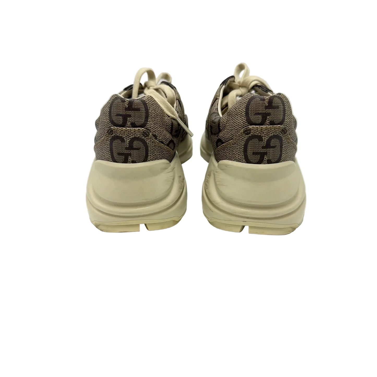 Gucci 100 Rythom GG Luxury Sneakers, Size: 6.5