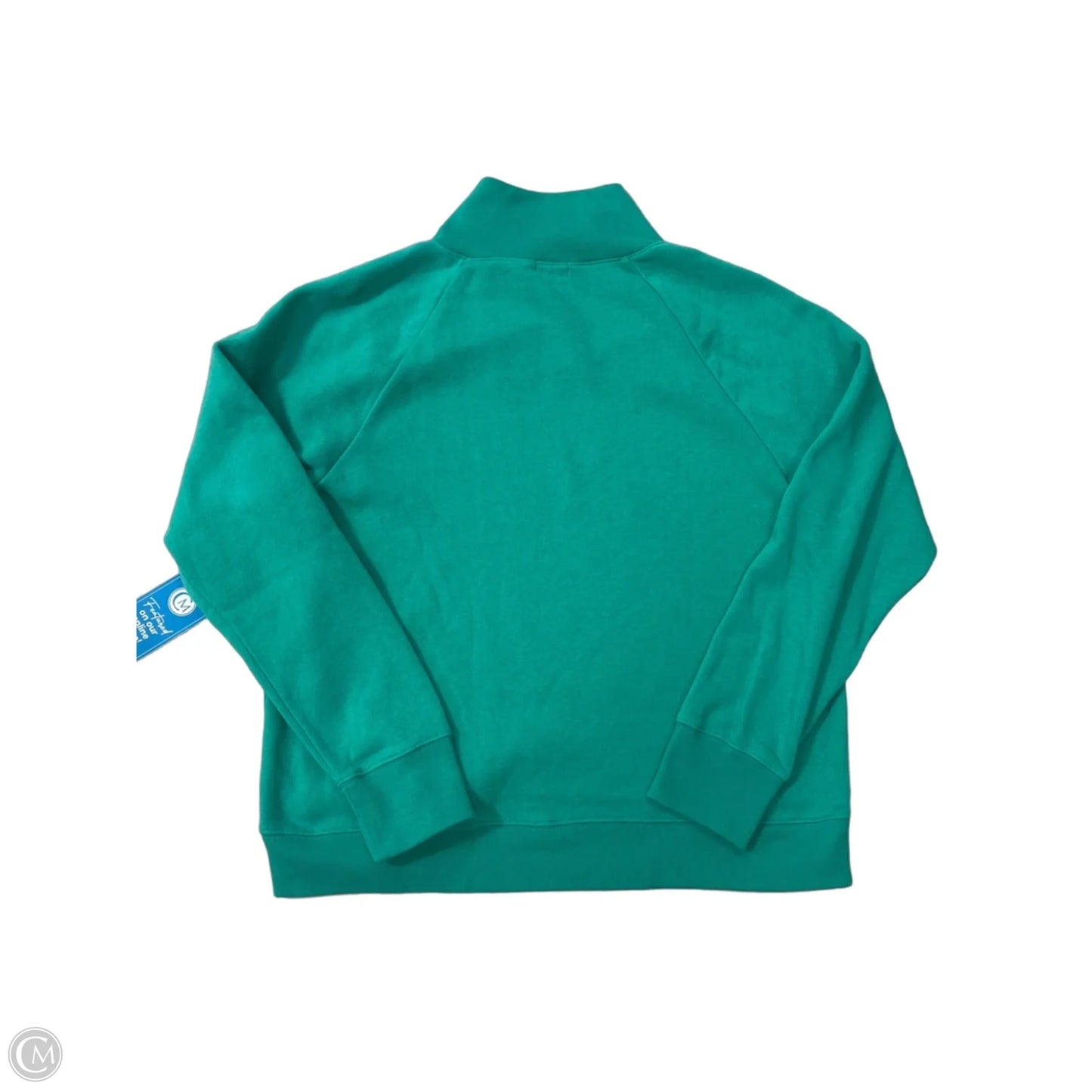 Top Long Sleeve By J. Crew In Green, Size: L