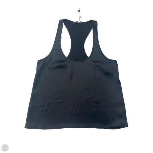 Top Sleeveless Basic By Zara In Black, Size: L