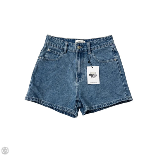 Shorts By Princess Polly In Blue Denim, Size: 4