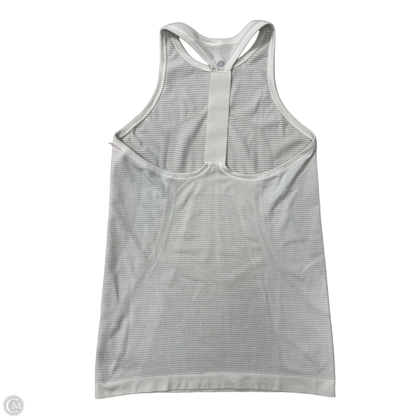 Athletic Tank Top By Lululemon In White, Size: 6