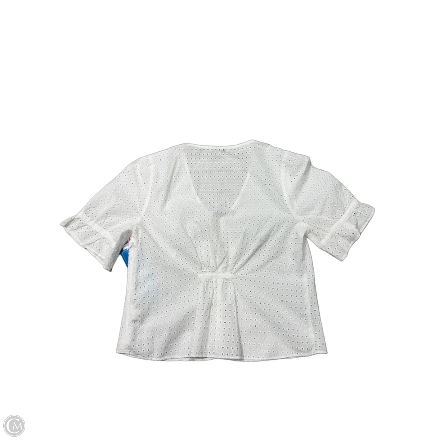 Top Short Sleeve By Madewell In White, Size: M