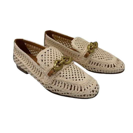 Shoes Designer By Tory Burch In Cream, Size: 7