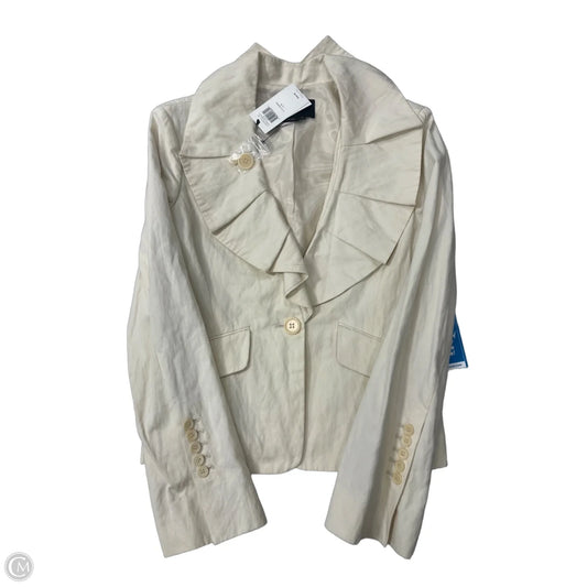 New! Blazer By Bcbgmaxazria In Cream, Size: M
