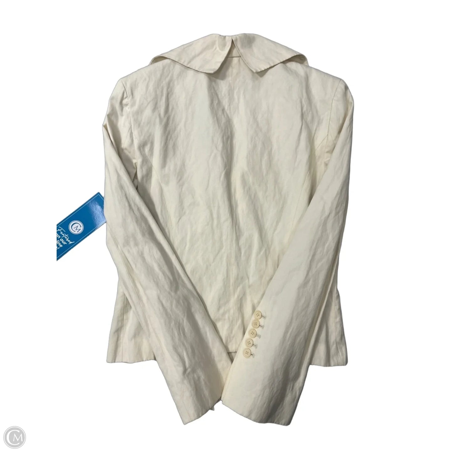 New! Blazer By Bcbgmaxazria In Cream, Size: M
