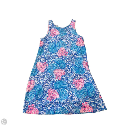 Dress Designer By Lilly Pulitzer In Blue & Pink, Size: S