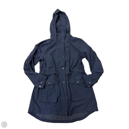 Coat Raincoat By J. Crew In Navy, Size: Xxs