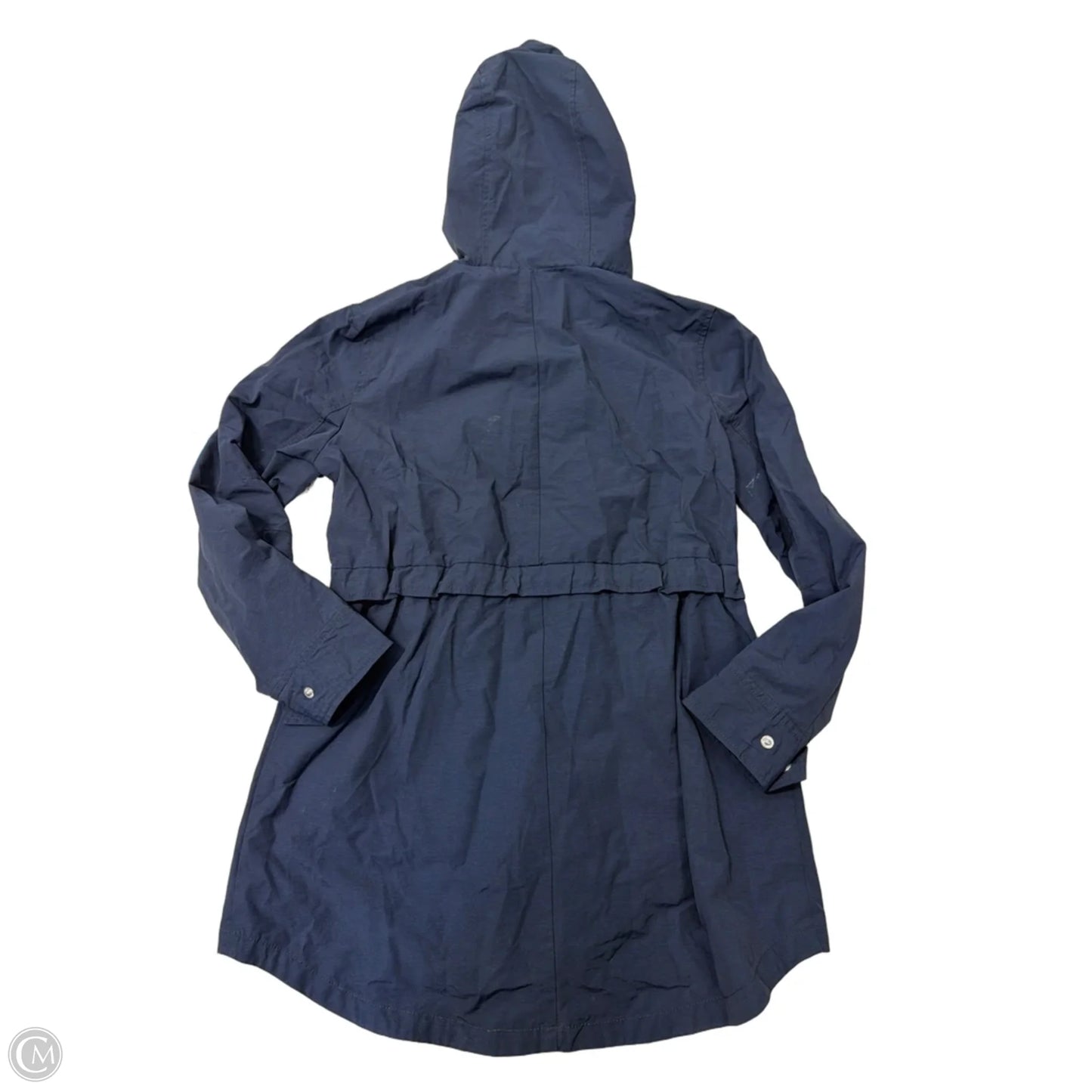 Coat Raincoat By J. Crew In Navy, Size: Xxs