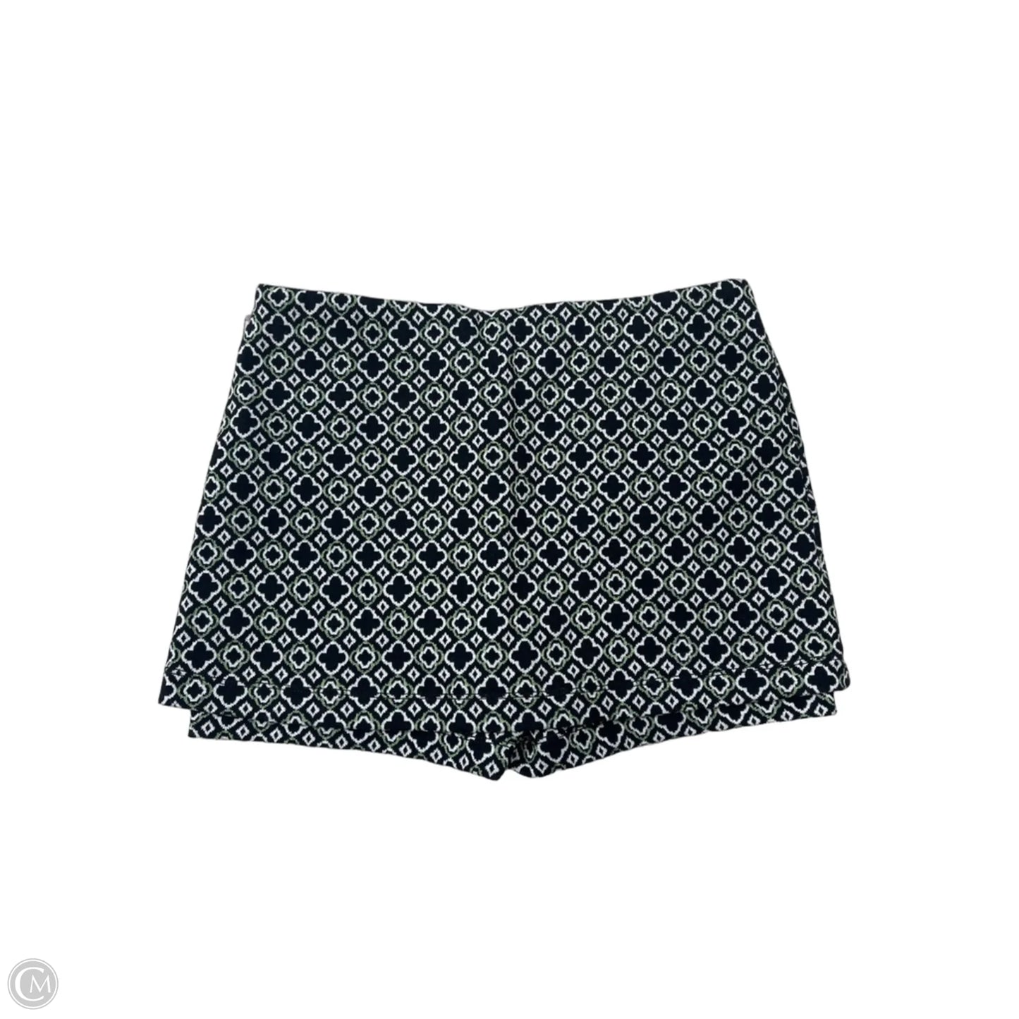 Skort By Maeve In Black & Green, Size: S
