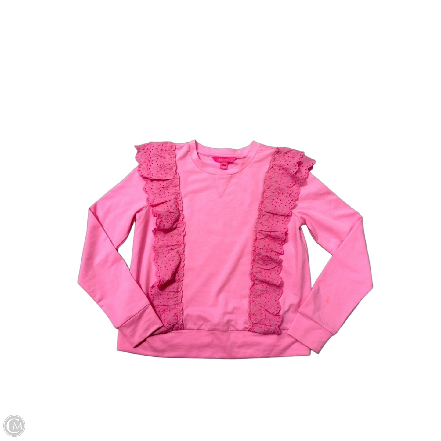Top Long Sleeve Designer By Lilly Pulitzer In Pink, Size: Xxs