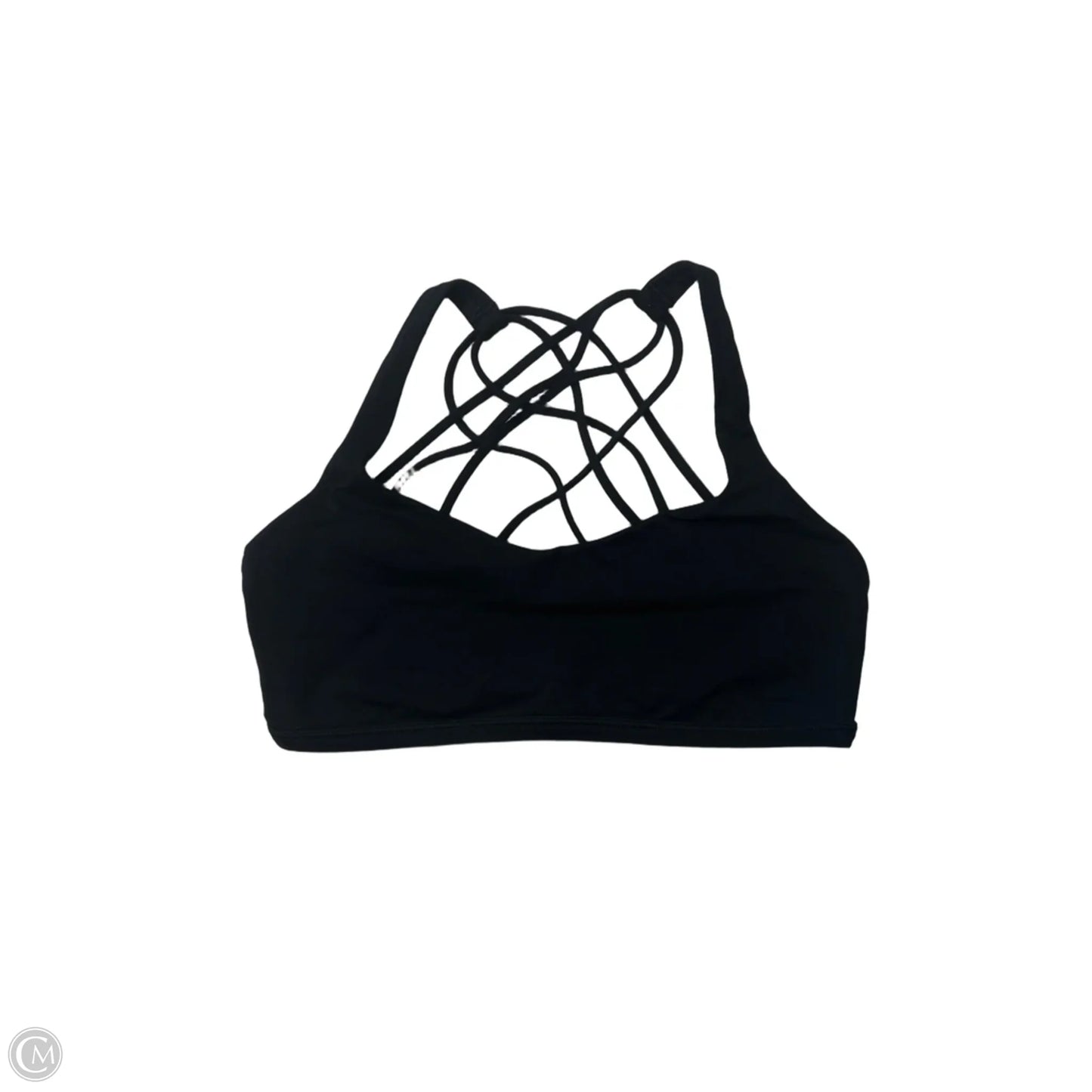 Athletic Bra By Lululemon In Black, Size: S