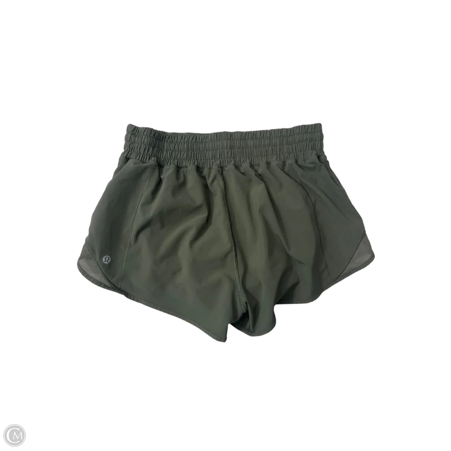 Athletic Shorts By Lululemon In Green, Size: S