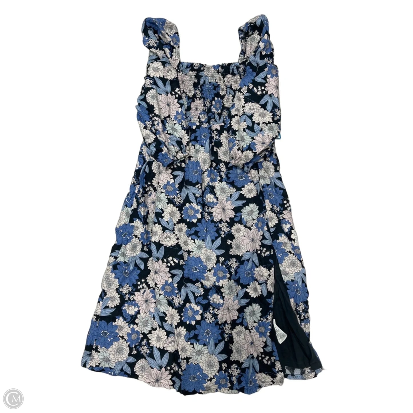 Dress Casual Maxi By J. Crew In Blue, Size: L