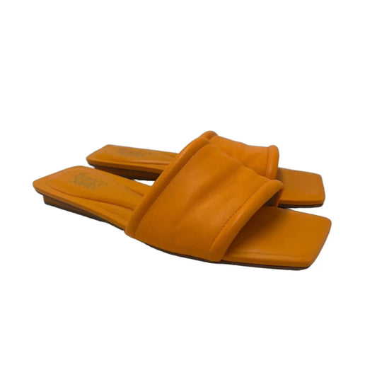 Sandals Flats By Franco Sarto In Orange, Size: 8.5