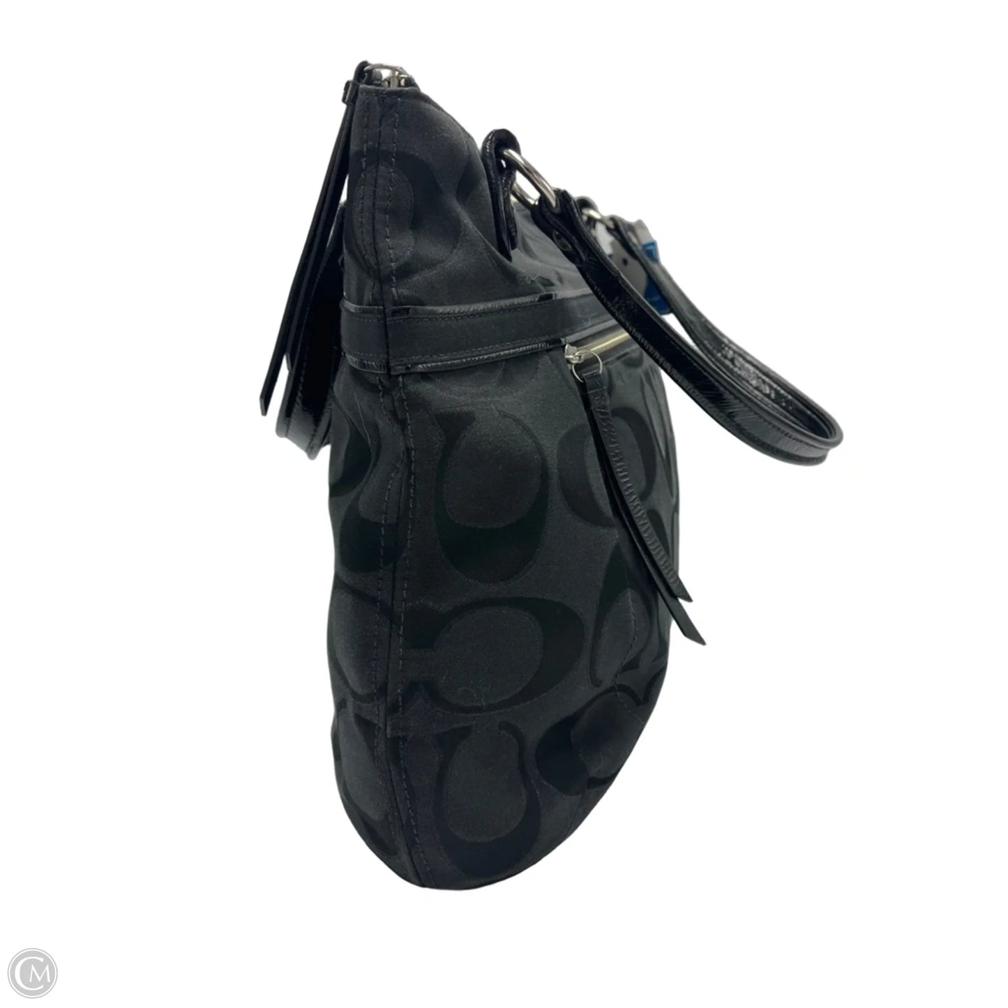 Coach Poppy Signature Sateen Designer Handbag/Tote