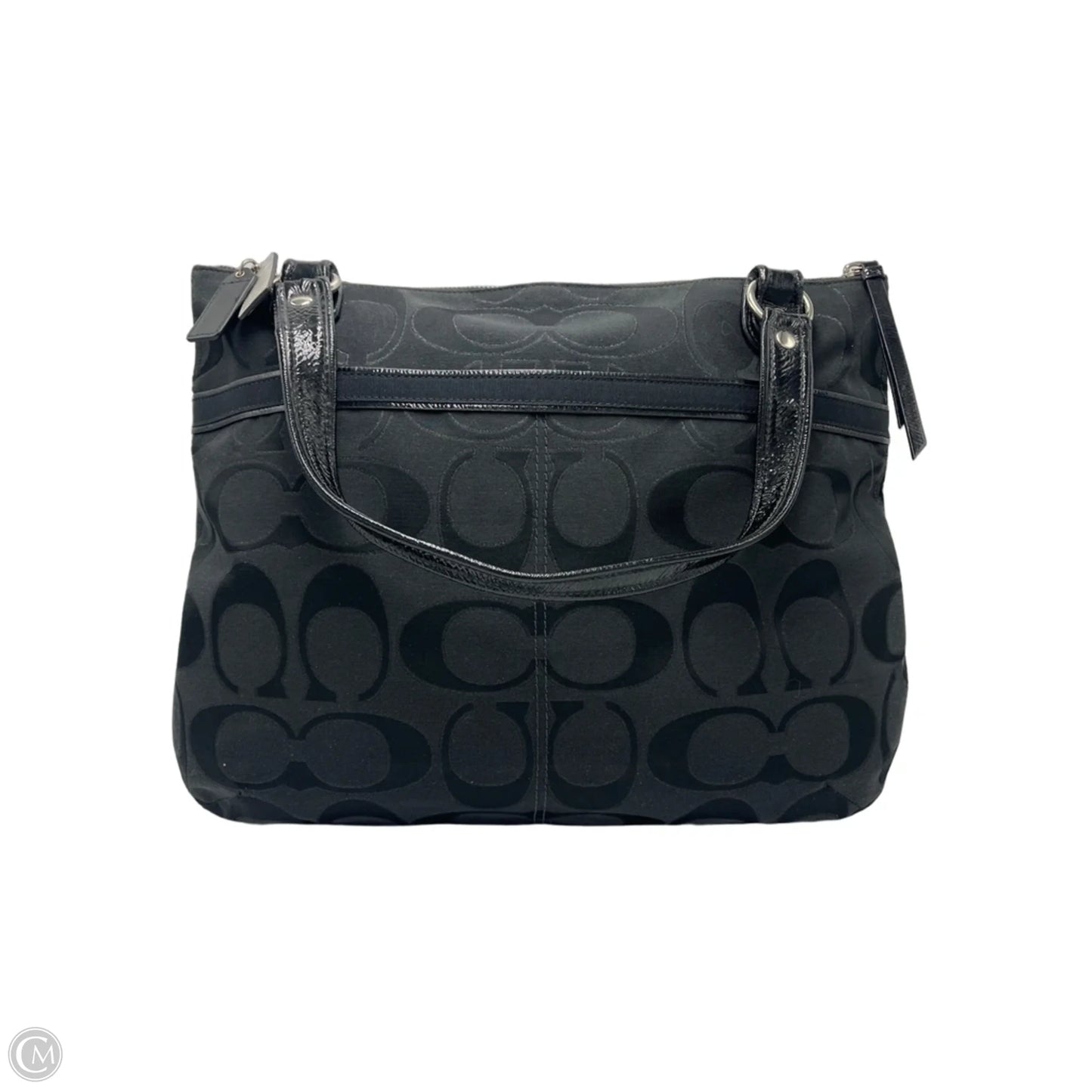 Coach Poppy Signature Sateen Designer Handbag/Tote