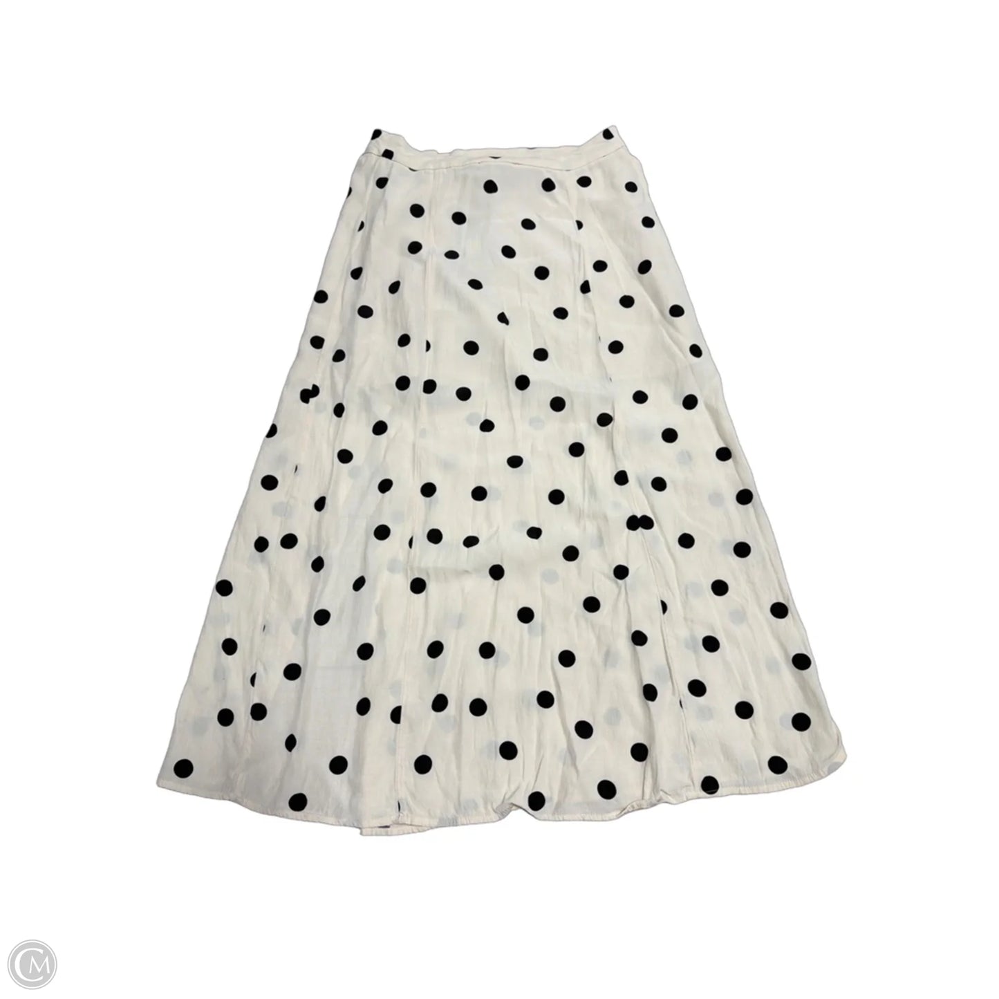 Skirt Maxi By Something Navy In Polkadot Pattern, Size: S
