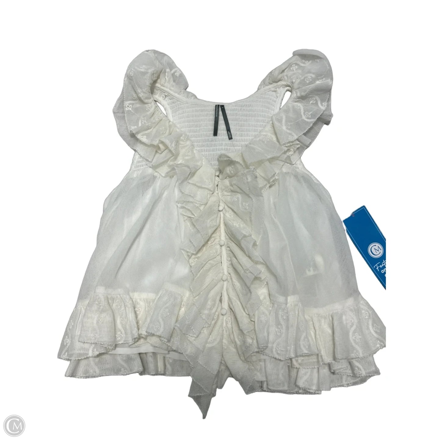 New! Top Sleeveless By Anthropologie In White, Size: S