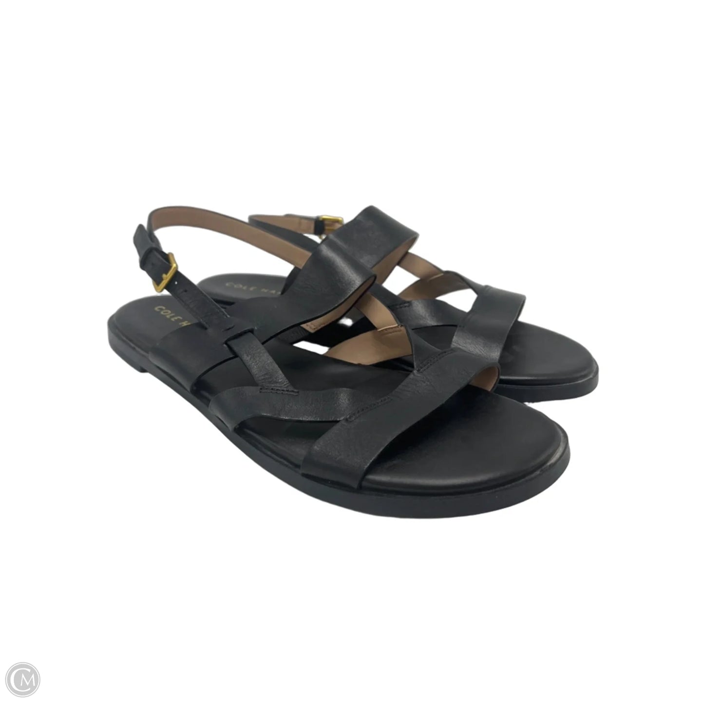 Sandals Designer By Cole-Haan In Black, Size: 9