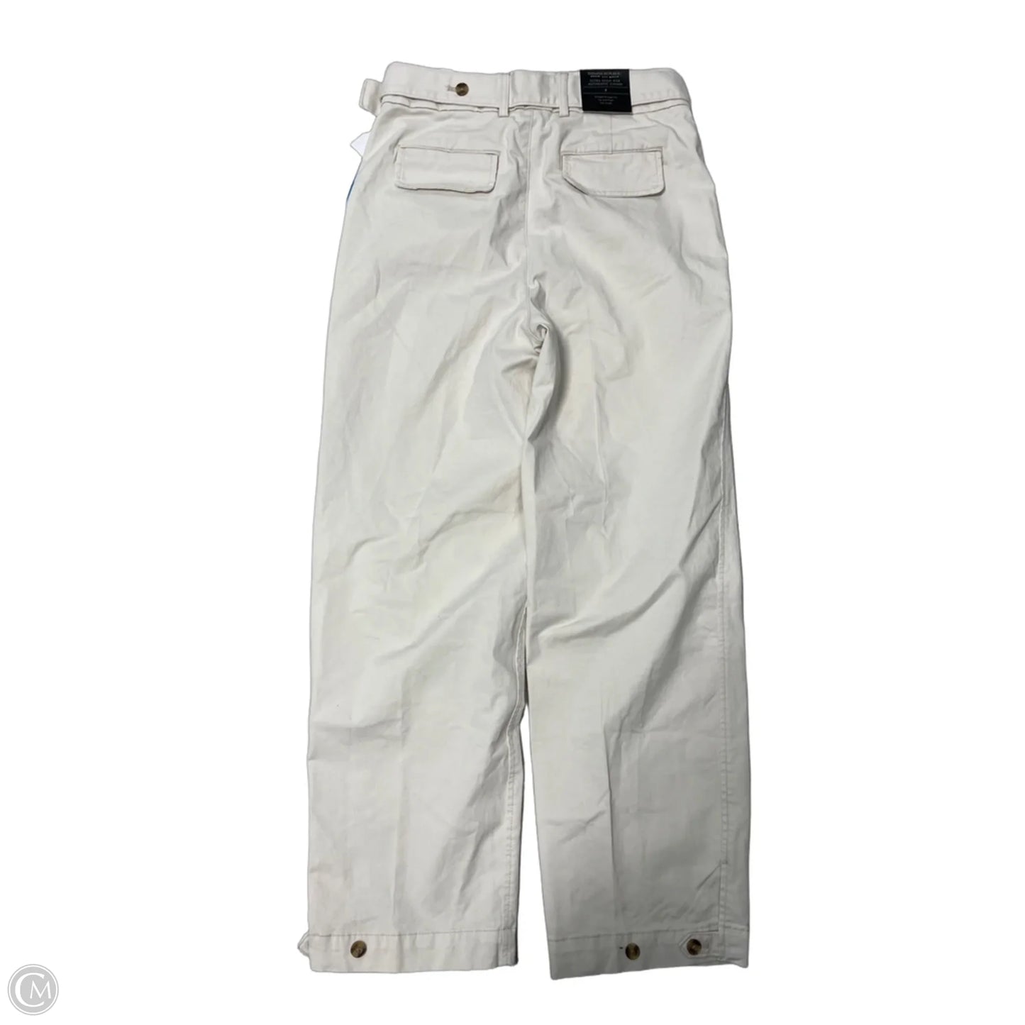 New! Pants Wide Leg By Banana Republic In Cream, Size: 4