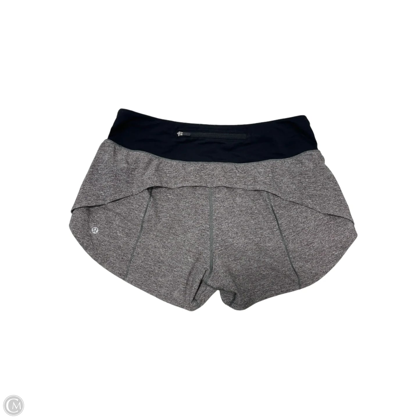 Athletic Shorts By Lululemon In Grey, Size: M