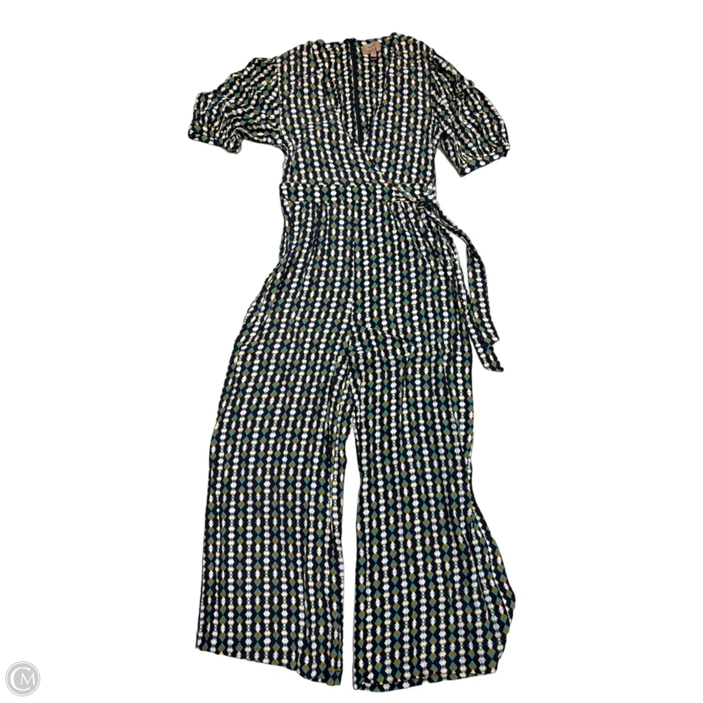 Jumpsuit By Kachel x Anthropologie In Black & Cream, Size: S