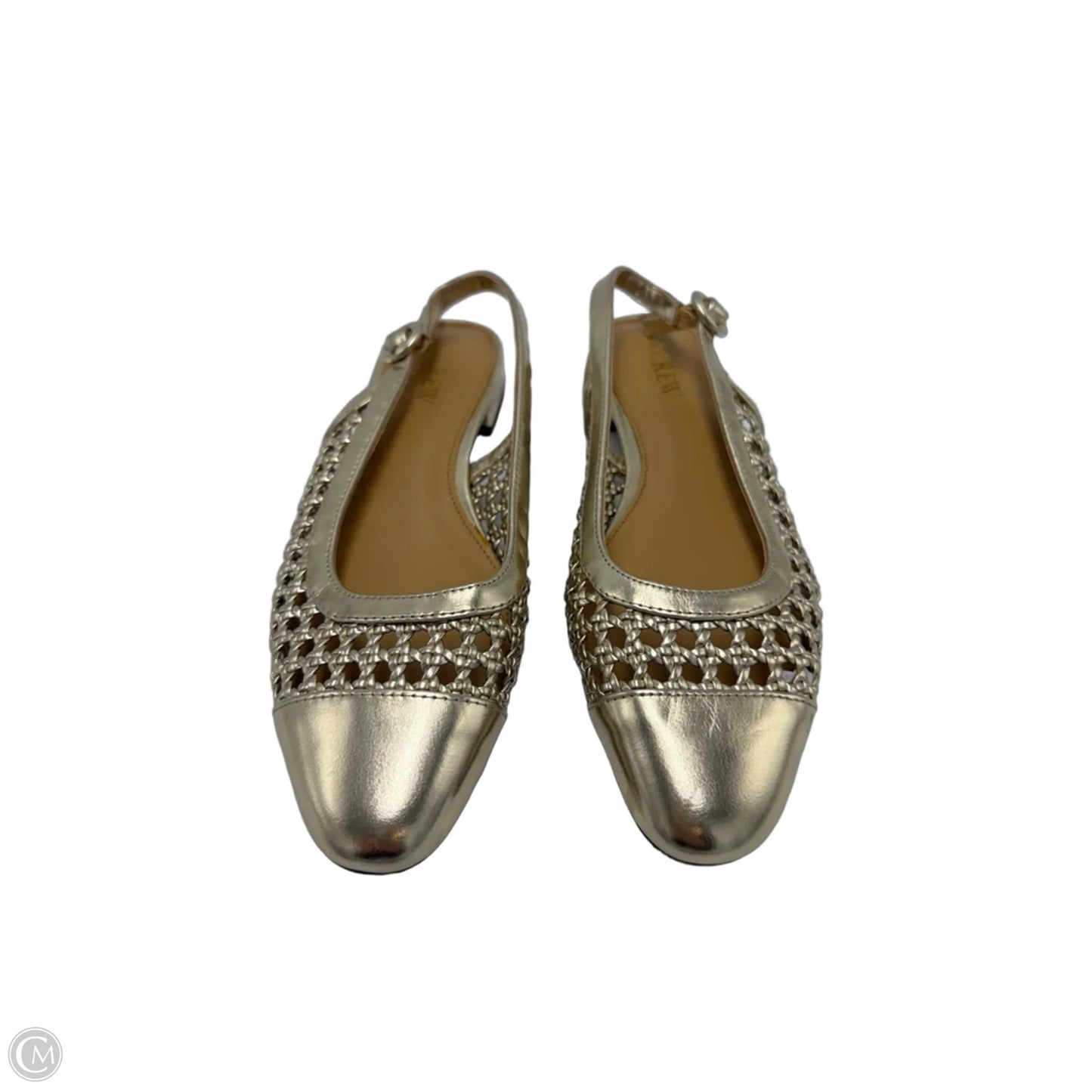 Shoes Flats By J. Crew In Gold, Size: 7