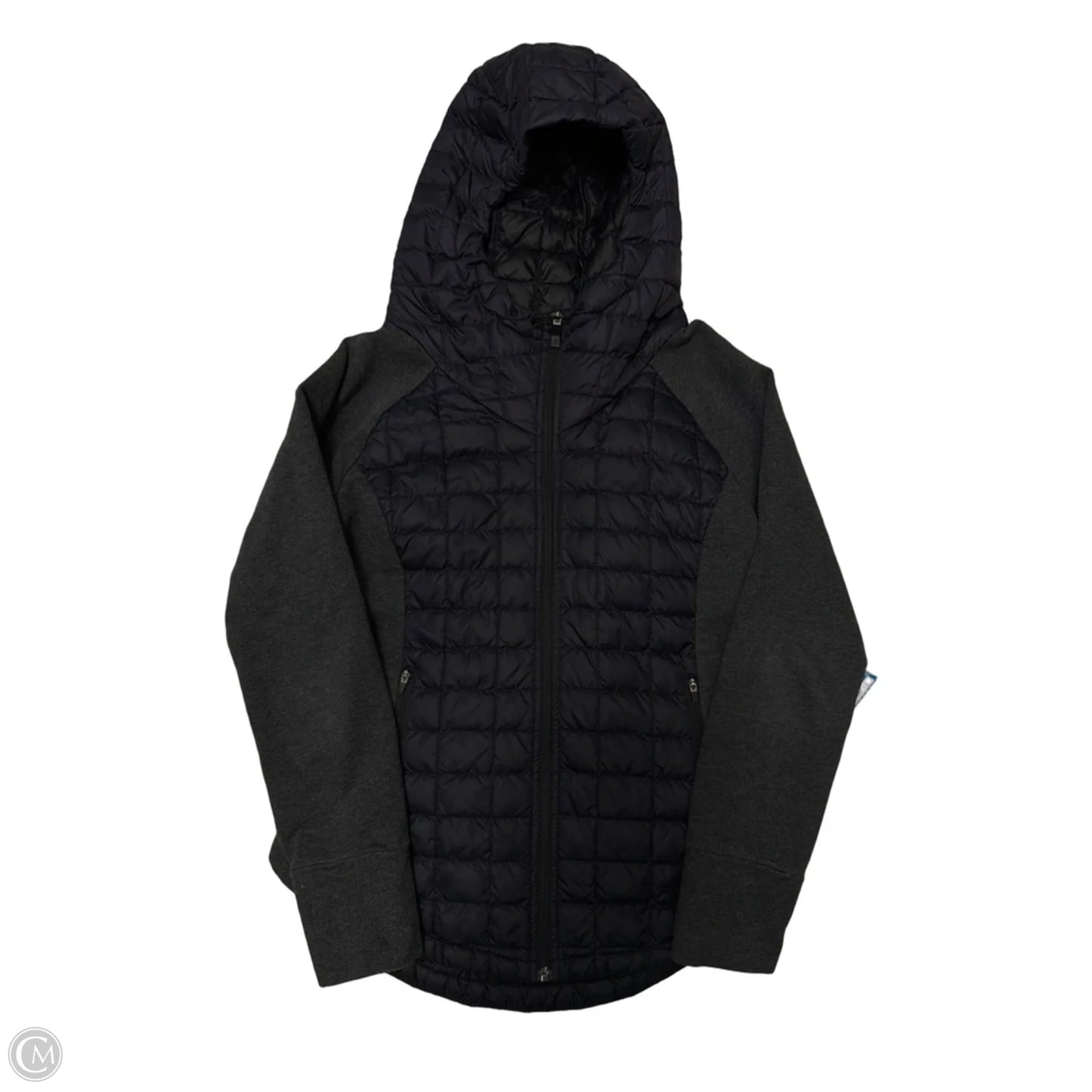 Quilted Athletic Jacket By The North Face In Grey, Size: M