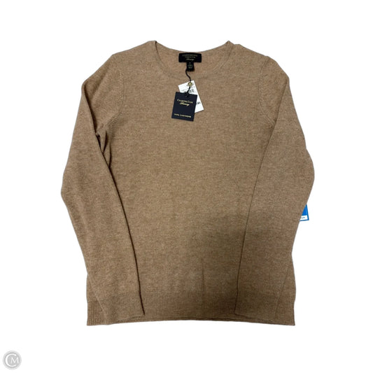 Sweater By Charter Club In Tan, Size: S
