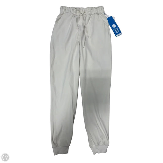 Athletic Pants By Lululemon In Cream, Size: S