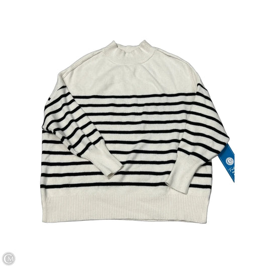 Sweater By Zesica In Black & White, Size: S