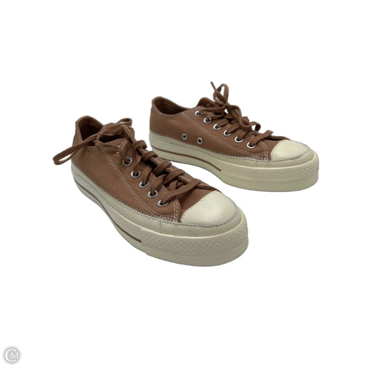 Converse Sneakers in Orange, Size 7.5