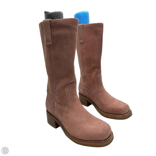 Frye Designer Boots in Pink, Size 8.5